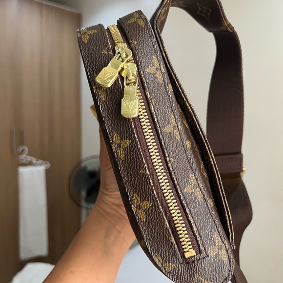 🎀 Louis Vuitton Monogram Geronimos Brown Body Bag - Picture 16 of 16